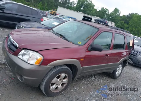 2004 Mazda Tribute Lx V6 z USA, uszkodzony, nr VIN 4F2CZ04104KM17442